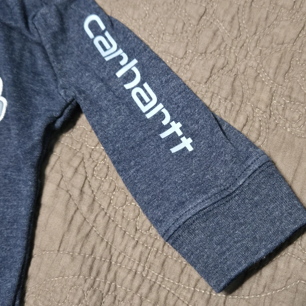 Carhartt Long Sleeve Bodysuit Front end loader 6M